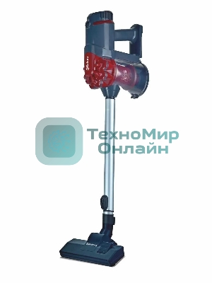 Пылесос вертикальный Sakura SA-8322R серый/красный, питание от сети, 180 Вт, уборка сухая, пылесборник 1 л