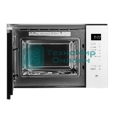 Встраиваемая микроволновая печь Maunfeld MBMO925SGW09 белый, 25 л, 900 Вт, переключатели - сенсор