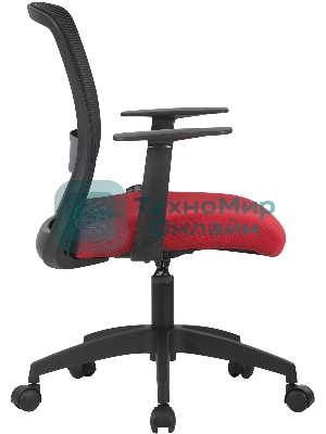 Кресло Cactus CS-MC333-BKRD черный, сетка