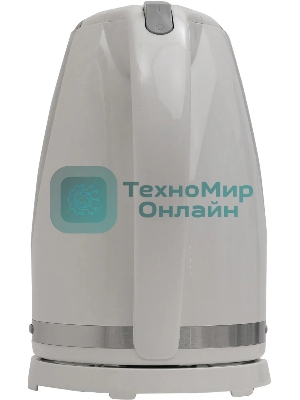 Чайник электрический Oasis K-2PW 1.7 л, 2200 Вт, белый корпус: пластик