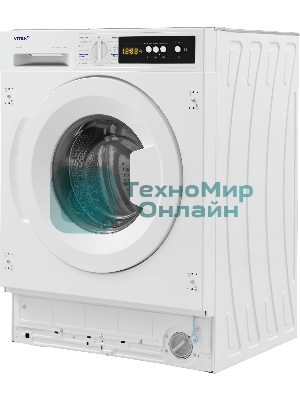 Встраиваемая стиральная машина Vitek VT-WMA701 класс:A+++ загрузка до 7кг отжим:1200об/мин белый