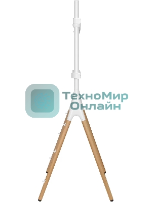Подставка для телевизора Cactus CS-ST1247WTBCH белый/береза, 49