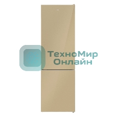 Холодильник Maunfeld MFF200NFBG Inverter бежевый двухкамерный инвертор 271/106 л морозилка снизу, No Frost