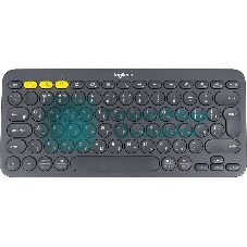 Клавиатура беспроводная Logitech K380, Bluetooth, темно-серый