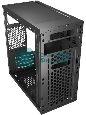 Компьютерный корпус Digma DCC-MN306 черный без БП mATX 1x80мм 1x92мм 2x120мм 2xUSB 2.0 1xUSB 3.0 audio