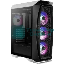 Компьютерный корпус Aerocool/Formula Aero One Frost-G-WT-v1 белый без БП ATX 4x120мм 2x140мм 2xUSB 3.0 audio bott PSU