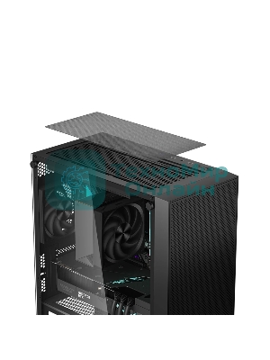 Компьютерный корпус PcCooler C3B310 BK черный без БП mATX 2xUSB3.0 audio bott PSU