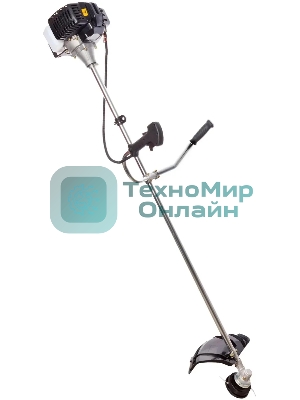 Триммер бензиновый RedVerg Gb52C. 2,2кВт/3,0л.с; 51,7 куб.см, прямая неразъемная штанга, велосипедная рукоятка, диск 3х лоп.- 255х25,4