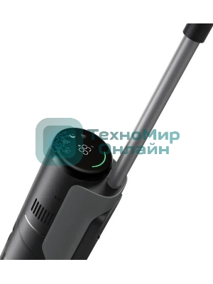 Пылесос вертикальный моющий Dreame H12 Dual Flex Reach черный, питание от аккумулятора, 400 Вт, уборка сухая/влажная, пылесборник 0,7 л