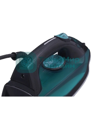 Утюг Hyundai H-SI01124 2600Вт черный/зеленый