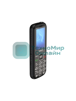 Мобильный телефон Maxvi B21ds up черный