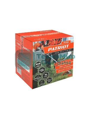 Триммер бензиновый Patriot PT 553 (1+1) 1840Вт 3л.с. реж.эл.:леска/нож