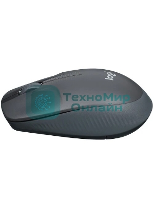 Мышь беспроводная Logitech M190 черный, 1000 dpi, радиоканал, USB, кнопки - 3