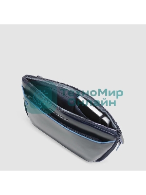 Сумка Piquadro Blue Square CA6897B2/BLU2 темно-синяя натур.кожа