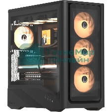 Компьютерный корпус Aerocool \ Formula V Line Air Power G9 DUO PA Black, ATX, TYPE-C*1, USB3.0*2, MESH/GLASS FRONT PANEL, FRONT 3x PERFORMANCE ARGB, REAR 1x PERFORMANCE ARGB
