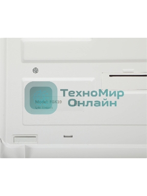 Комплект клавиатура+мышь A4Tech FStyler FG1012 беспроводной, USB, 1200 DPI, белый