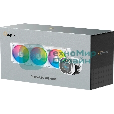 Система охлаждения Ocypus Sigma L36 WH ARGB, 360мм, LCD Pump 2.4