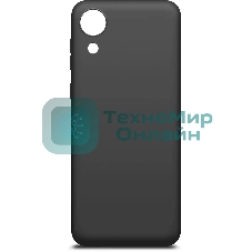 Чехол (клип-кейс) BoraSCO Silicone Case для Samsung Galaxy A03 Core черный (матовый)