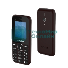 Мобильный телефон Maxvi C27 коричневый