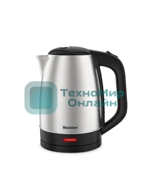 Чайник электрический Blackton Bt KT1720SW черный/стальной, Мощность: 1800 Вт, Oбъем: 1.7 л