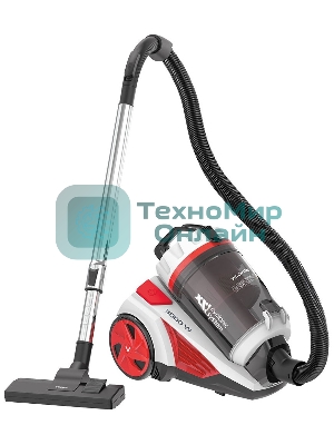 Пылесос Viconte VC-397 белый/красный, 600/3000 Вт, уборка сухая, пылесборник контейнер 2.2 л