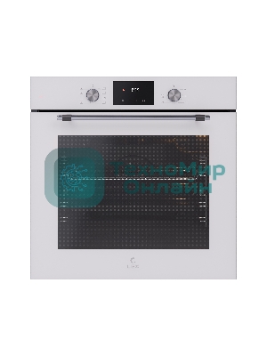 Духовой шкаф электрический LEX EDP 680 WH MAX, встраиваемый, белый