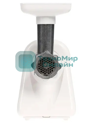 Мясорубка электрическая Ротор Дива Люкс ЭМШ 35/300-2 белый, 1500 Вт, 0.6 кг/мин, насадки - 2