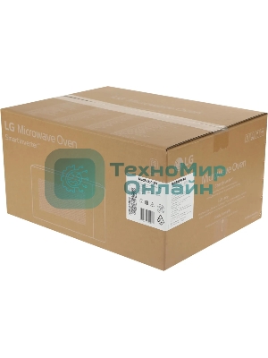 Микроволновая печь LG MW25R35GISW белый/черный, 25 л, 1000 Вт, переключатели - сенсор