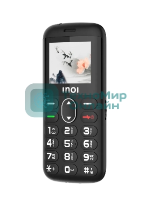 Мобильный телефон INOI 148 Senior 4G черный
