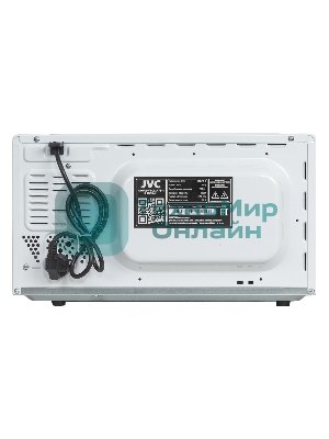 Микроволновая печь JVC JK-MW134M белый, 20 л, 700 Вт, переключатели - поворотный механизм