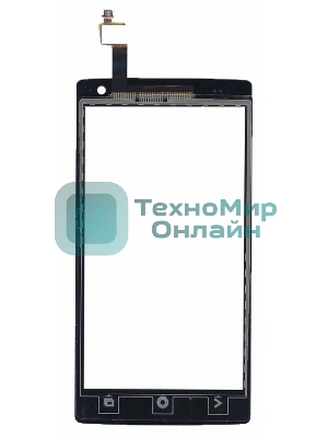 Сенсорное стекло (тачскрин) для Acer Liquid Z5 Z150, черное