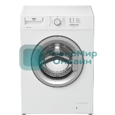 Стиральная машина Beko WRS 54P1 BSW белый, загрузка фронтальная 5 кг, 800 об/мин, класс: A-10%