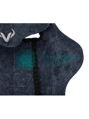 Кресло Бюрократ VIKING KNIGHT LT27 FABRIC синий, ткань, 120 кг, механизм качания