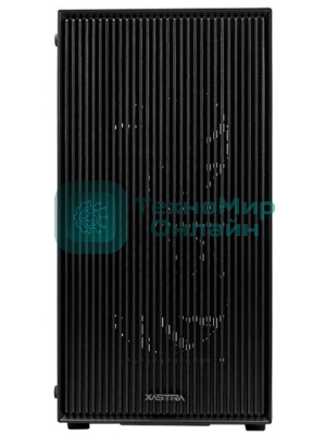 Компьютерный корпус XASTRA A307M 3BK Black mATX/Mesh/tempered glass/3x120мм PWM FC black fans/A307M-3FC12BK