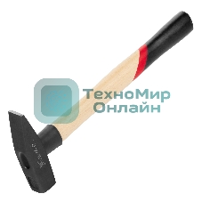 Молоток слесарный Matrix 500 г, квадратный боек, деревянная рукоятка