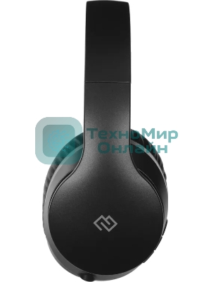 Беспроводные/проводные наушники Digma BT-19 ANC черный, накладные, Bluetooth + проводной, активное шумоподавление, складная конструкция, до 15 ч