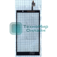 Сенсорное стекло (тачскрин) для HP Slate 6 VoiceTab, черное