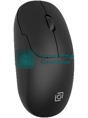 Мышь беспроводная Oklick 202MW черный, 1000 dpi, радиоканал, USB, кнопки - 3