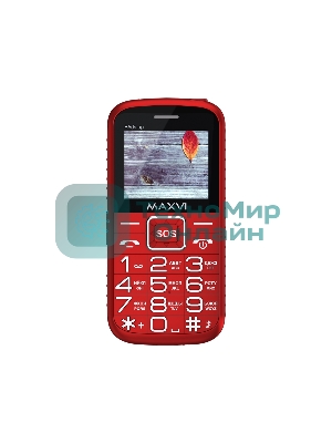 Мобильный телефон Maxvi B5ds up красный