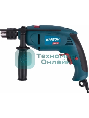 Дрель ударная Кратон PD-850 850Вт ключевой реверс (3 02 01 010)