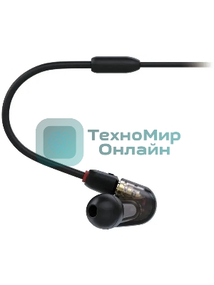 Проводные наушники Audio-Technica ATH-E50 черный, вкладыши