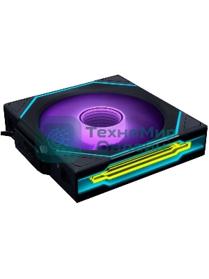 Вентилятор для корпуса Lian-Li Uni Fan SL-INF Wireless 120 ARGB 120х124.5x28 черный 4-pin 29.2дБ (упак.:3шт) (G99.12SLIN1W3B.R0) Ret