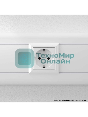 Розетка ДКС 4400002 2 мод. 2P+E Avanti 