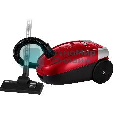 Пылесос Vitek VT-1820 красный/черный, 400/2200 Вт, уборка сухая, пылесборник мешок 4 л