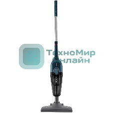 Пылесос вертикальный Centek CT-2565 синий, питание от сети, 150 Вт, уборка сухая, пылесборник 1.2 л