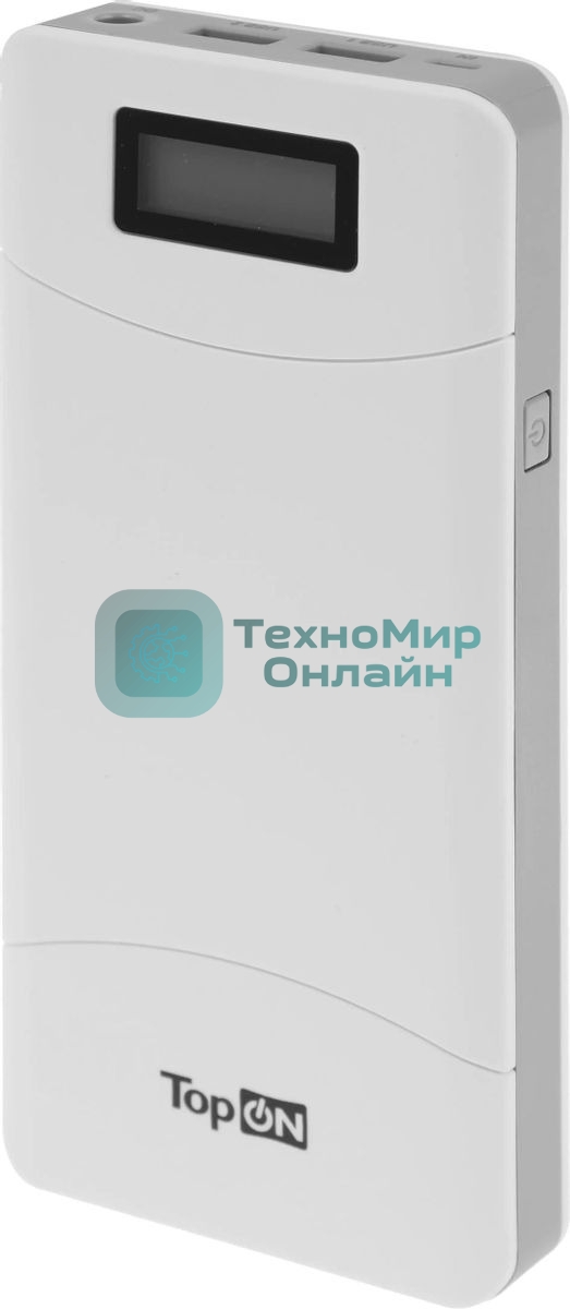 Универсальный внешний аккумулятор TopON TOP-T72/W для смартфонов, планшетов, цифровой техники, ноутбуков на 18000mAh (66,6 Wh)