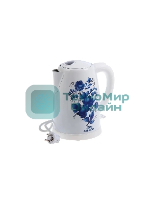 Чайник электрический Добрыня DO-1214 ГЖЕЛЬ