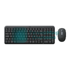 Комплект клавиатура+мышь Logitech Wireless Combo MK250 Compact беспроводной, Bluetooth, 1000 DPI, чёрный