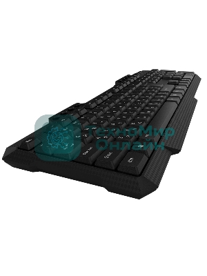 Комплект клавиатура+мышь Maxvi KWS-06 Combo беспроводной, USB, 1600 DPI, чёрный