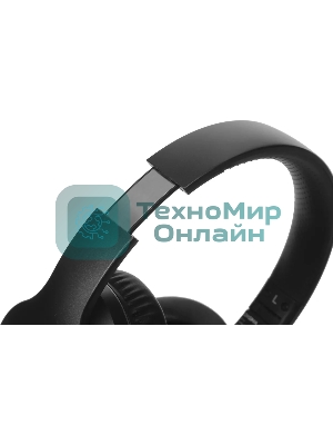 Беспроводные/проводные наушники Digma BT-19 ANC черный, накладные, Bluetooth + проводной, активное шумоподавление, складная конструкция, до 15 ч